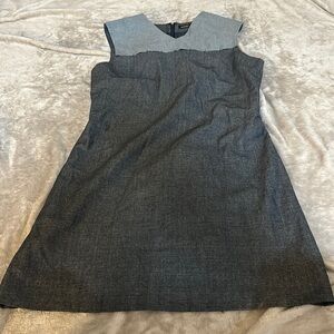 Kate spade saturday denim panel sleeveless dress